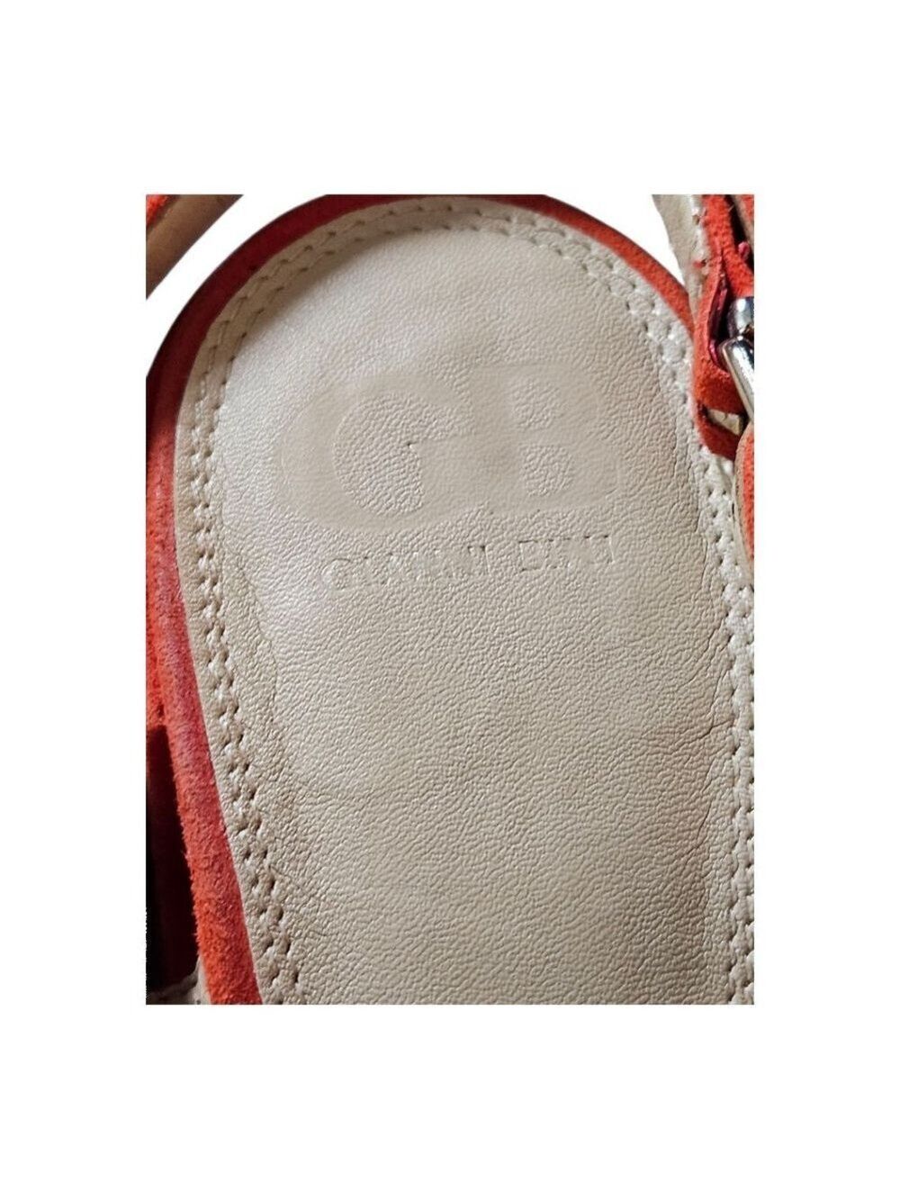 Gianni Bini Red Sandals Size 9M - Picture 7 of 8